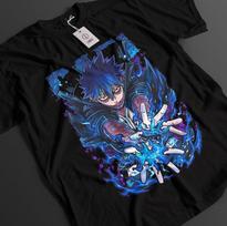 My Hero Academia Shirt Dabi Tshirt Deku Bakugo T-Shirt Todoroki MHA Unisex Tee XL blue