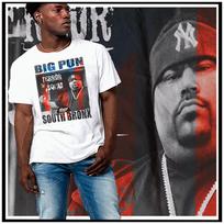 Hip hop  big Pun street hustle dope rhymes Brooklyn thug  90s rap legend Unisex T-Shirt S gray