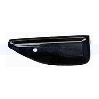 Kamshing Front Bumper Lidar Cover Plate For Xpeng G6 Radar Decorative Panel Front Foglight Frame without hole left black