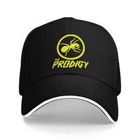 Men Women Save The Prodigy  Rock Music Band Ant Sandwich Hats  Baseball Cap Snapback Caps  Sun Hats Adjustable Trucker Cap One Size black