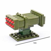 NEW Militarys Tracking Missile Launch Device Camouflage TBS Commando Building Blocks Classic Model Sets Bricks Kids Kits beige