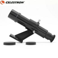 Genuine Goods Celestron with Cross Wire 5x24mm Star Mirror Astronomical Telescope Universal Accessories with Bracket 5X 24 gray