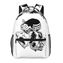 Soul Eater Japonų Anime Kuprinės Berniukams Mergaitėms Mokyklinė Kuprinė Studentams Mokyklinės Rankinės Animacinis Nešiojamojo Kompiuterio Kuprinė Peties Krepšys Didelės Talpos One Size black