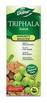 Dabur Triphala Juice - 1L | 100% Ayurvedic Formulation | Improves Gut Health & Promotes Healthy Gut | Supplement for lasting Relief from Constipa