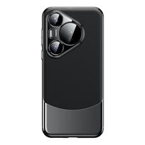 Tinka Huawei Pura70pro mobiliojo telefono dėklas Galvanizuotas P70 Apsauga nuo kritimo Objektyvas Viskas įskaičiuota Verslo Vyriškas Septyniasdešimt Aukštos klasės Odinis dėklas Huawei Pura 70 brown