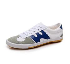 Volleyball shoes white canvas shoes training shoes martial arts shoes morning exercise shoes single shoes male and female students cloth shoes 34 white