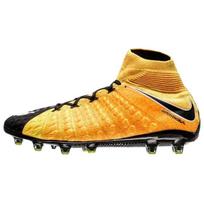 Nike HypervenomX Phantom 3 futbolo bateliai Unisex Geltoni 852550-801 43