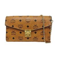[Pre-Owned] Millie Visetos Classic Monogram Print Light Trendy Cool Girl Flap Chain Crossbody Bag Medium - Good #1JQF86H ONE SIZE brown