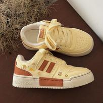 Cream Cheese Bee Board Shoes Spring New Platform Beginner Sports Leisure 35 geltona