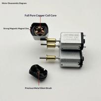 Durable FF280SA 2583  Motor Superior Torque for Electric Hair  DIY Repair Kit for Barbers one size
