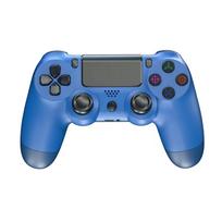 Wireless Game Controller for PS4 Bluetooth 5.0 Dual Vibration Gyroscope blue