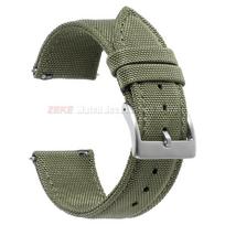 Quick Release Waterproof Sailcloth Watch Band for Omega Two-Sided Nylon Watchband 20mm 22mm Replacement Strap Sport Belt for Men 20mm gray