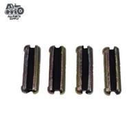5PCS Flex Pins 6737326 For Many Bobcat Backhoe Mini Ex Skid Bucket Teeth black
