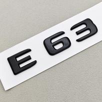 3D ABS Juodi Automobilio Raidžių Logotipai E63S E63 V8BITURBO 4MATIC Sparno Šoninis Ženklelis Galinės Bagažinės Emblema Lipdukai Mercedes Benz AMG E63 S XC7 white