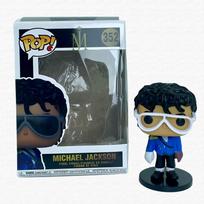 Funko POP!Michael Jackson Pop karalius Vinilinė kolekcinė figūrėlė – Ikoniškas eksponavimo modelis, Staigmena dėžutėje Puiki suvenyrinė dovana gerbėjams