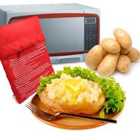 Microwave Oven Baked Potato Bag Washable Cooker Bags Quick Fast Kitchen Gadget Cooking Tools KTY gray