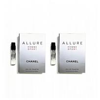 Chanel Allure Homme Sport Tualetinis vanduo Paragavimo purškiklis 1,5 ml Vyrams two pcs