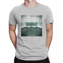 Funny Series Sampler Music T-Shirt for Men Crewneck 100% Cotton T Shirt Hoobastank Short Sleeve Tees New Arrival Clothes S pilka spalva