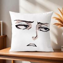 memas Patogi minkšta pagalvė Sigma dėklas berniukui vyrui Sofai Svetainei Namams juokingas biuro Dekoras ir Apsauginiai dangteliai 12x12Inch white