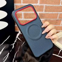 For Nothing Phone 4a Pro dėklas Magnetinis Nailono Pynimo Matinis Odinis Odai draugiškas Galinis Dangtelis Buferis Nothing Phone (4a) Pro gray