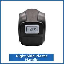 Universalus Elektrinis Triciklas Rankena Sėdynė Aliuminio Lydinio Plastikinis Korpusas Rankena Sėdynė Jungiklio Surinkimas 1 black