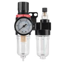 Air Compressor Oil Water Separation Meter AFC 2000 AFR 2000+AL 2000 G1/4  Regulator Trap Air Treatment Unit Copper Filter