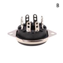 Chassis Mount 8Pin Bakelite Tube Socket Base For 6550B 6Ca7 El34 6L6 Kt88 Vintage Amp Diy sidabras