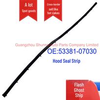 Toyota Avalon AXXA50 Hood Seal Strip 53381-07030 Compatible Car Seal Strip red