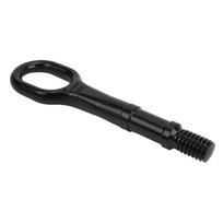 Juodas automobilio vilkimo kablys 1T0 805 615 A Didelio stiprumo vilkimo kilpa buferio priekabos žiedas black