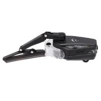 Rechargeable Motorcycle Helmet Wiper ABS Material 175 degrees  Wide Swing Type C Charging Built in 1200mAh Battery for black