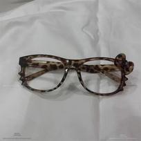 Katės Akies Leopardinis Lankas Akinių Rėmelis Be Lęšių Cosplay Vintage Mėlynos Šviesos Akiniai Šventiniai Dekoratyviniai Akinių Rėmeliai Empty racks gray
