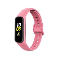 Silicone Sport Strap For Samsung Galaxy Fit2 Band Replacement Bracelet Watchband Correa For Samsung Galaxy Fit 2 SM-R220 Galaxy Fit 2 rožinės rožinės spalvos