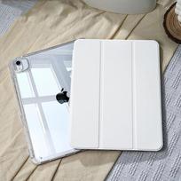 With Pencil Holder Case for iPad A16 11th 2025 Air11 13inch M3 M2 2024 iPad Pro11 12.9 13M4 M5 Air4 5 10th 9th 8 7 9.7 10.2 10.5 iPad Mini 6 7 2024 balta