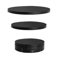 Electric Turntable Automatic Rotating Display Stand Remote Control Turntable Display Stand 3 in 1 Combination Base juoda