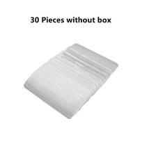 Nano Adhesive Double Sided Tape - Waterproof, Removable, Reusable - 180PCS In Compact Case for Walls, Wood, Tile, Plastic, Metal 30pcs no box white