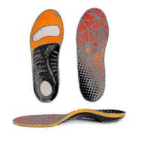 Ortho Insoles for Plantar Fasciitis with Arch Support and Shock Absorption for Flat Feet and Heel Pain Relief black