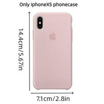 Liquid Silicone Case For Iphone 12/11/7/8 Plus Shockproof And Stylish rožinė
