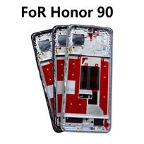 6.7  For Huawei Honor 90 Middle Frame Front Bezel Housing Lcd Supporting Holder Rear Plate Chassis REA-AN00 REA-NX9 žalia