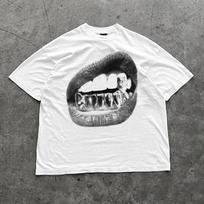 NEW Big Lips Y2k Mouth T Shirt Grillz White T Shirt Unisex Y2k Shirt Streetwear T Shirt Unisex Clothing Comfortable S5XL 4XL gray