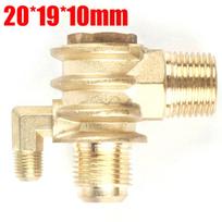 3 prievadų atbuliniai vožtuvai Vienpusiai sriegiuoti dirbtuvių oro kompresoriui 20*19*10mm 20*19*10