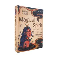 Magical Spirit Oracle Tarot Kortos A 44 Angliška Versija Stalo Žaidimai Šeimos Šventė Mistinės Būrimo Tarot Kortos šviesiai pilka spalva