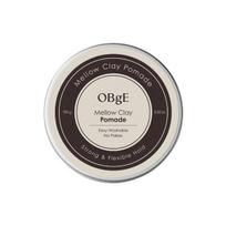 OBGE Mellow Clay Pomade Hair Wax Natural Hold 100g white