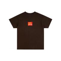 Travis Scott X McDonald's Sezamo III Marškinėliai Unisex CJMD-SS08 S black