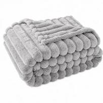 Eurofirany pledas KFI-04, 200x220 cm, pilkas