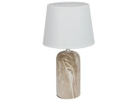Decorlife stalinis šviestuvas Lur, baltas/rudas