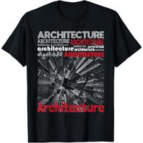 Architecture - Architectural Engineer Design Planner Builder T-Shirt S juoda