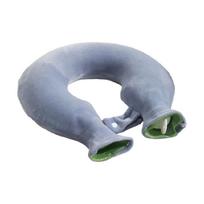 Neck Shoulder Heating Pad Hot Water Bottle Muscle Relaxation Aid Travel Friendly Home Use mėlyna