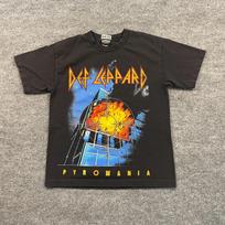 Vintage 90s Winterland Def-Leppard Pyromania Band Shirt XS 18x23 Black 4XL gray