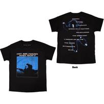 Billie Eilish Hit Me Hard And Soft Tracklist T-Shirt Black New XS blue