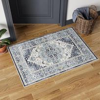 BOHO Bedside Rug For Bedroom, Floor Mat At Doorway, Winter And Autumn Warmth And Insulation Home Decoration 40X60CM gray